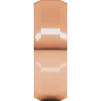 7MM Beveled Edge Flat Men's Wedding Band
