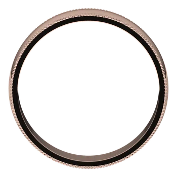 5MM Half Round Milgrain Men's Wedding Band