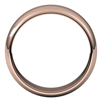 7MM Half Round Men's Wedding Band