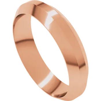 5MM Trapezoid Flat Men's Wedding Band