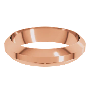 5MM Trapezoid Flat Men's Wedding Band