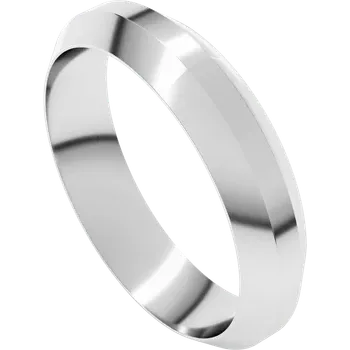 5MM Trapezoid Flat Men's Wedding Band