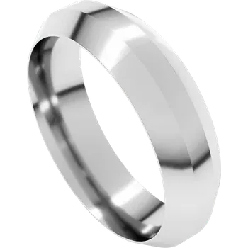 6MM Trapezoid Flat Men's Wedding Band