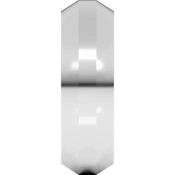 7MM Trapezoid Flat Men's Wedding Band