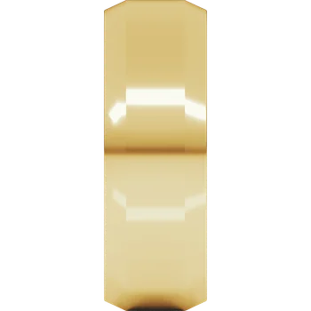 7MM Beveled Edge Flat Men's Wedding Band