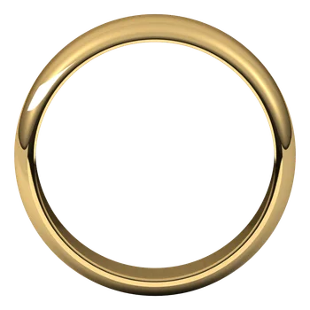 6MM Half Round Men's Wedding Band