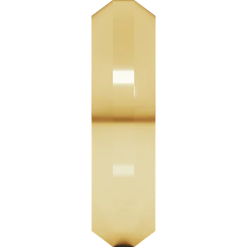 6MM Trapezoid Flat Men's Wedding Band