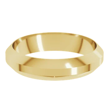 5MM Trapezoid Flat Men's Wedding Band