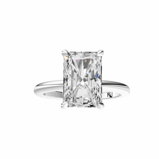 Radiant Tulip Basket Solitaire Setting
