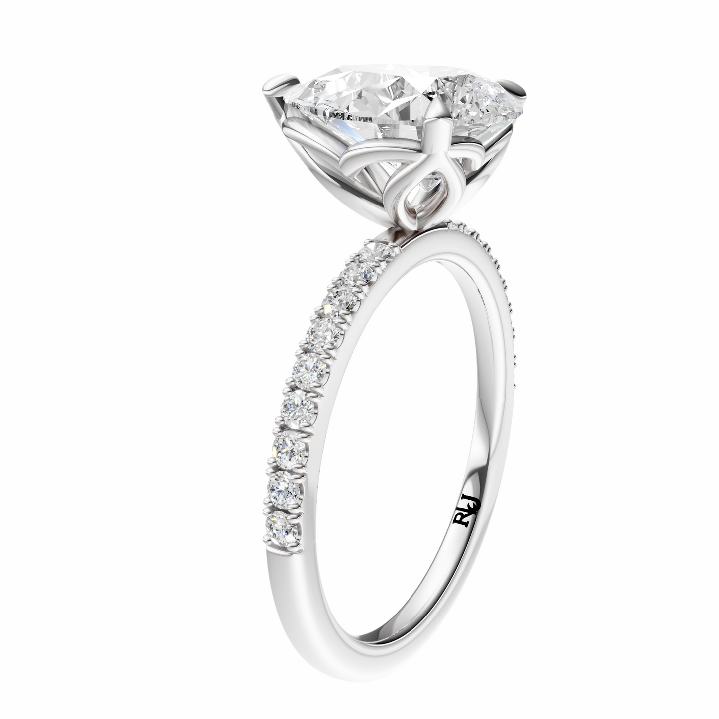 Pear Tulip Traditional Elegance Setting