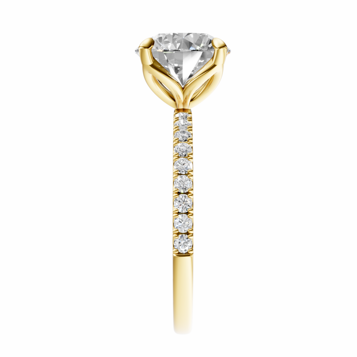 Round Tulip Traditional Elegance Setting