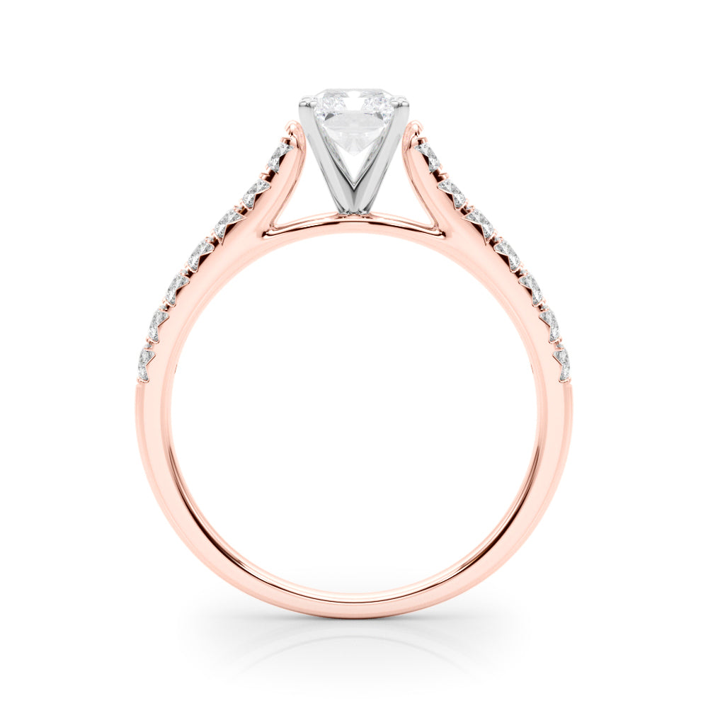 Radiant Traditional Cathedral 4-Prong Setting