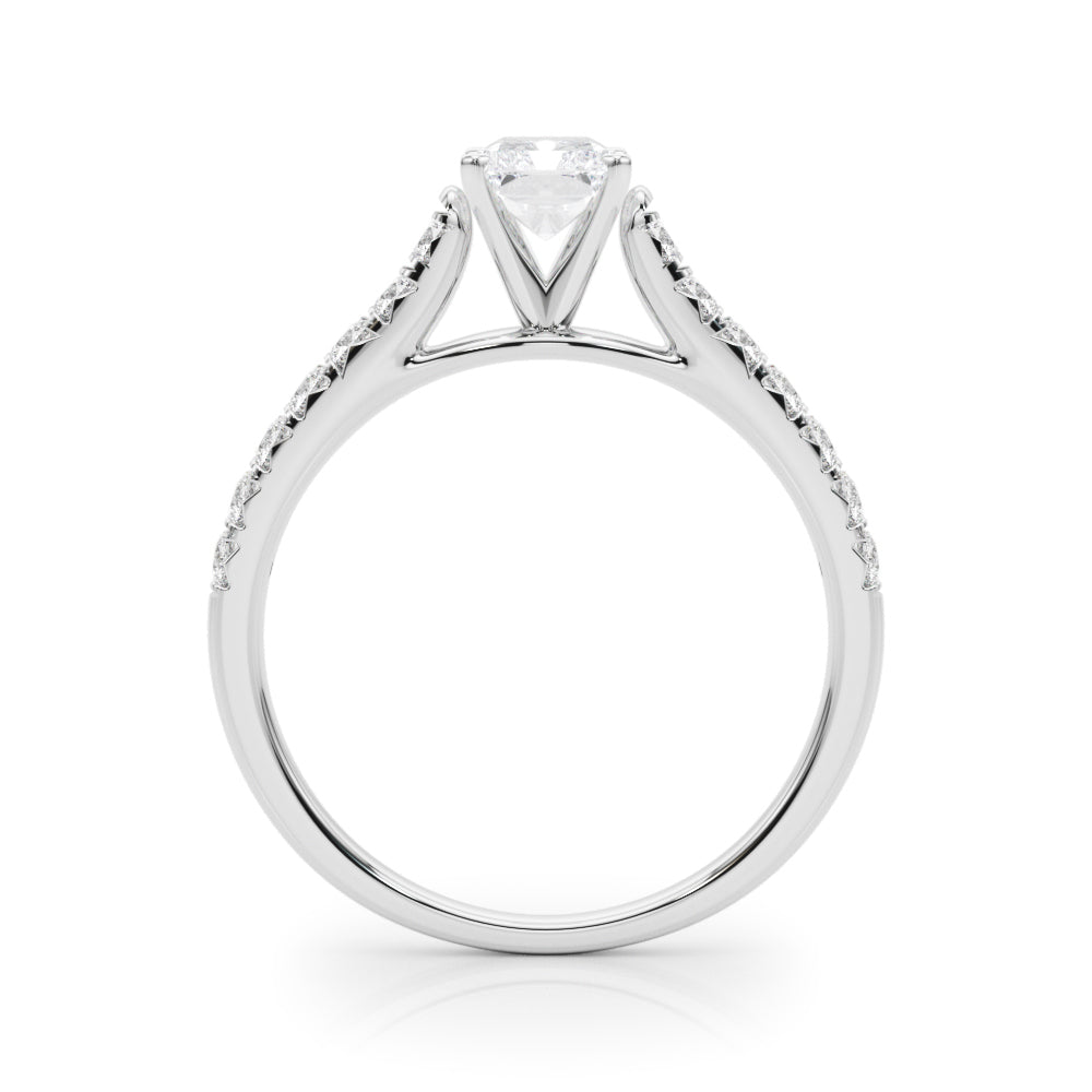Radiant Traditional Cathedral 4-Prong Setting