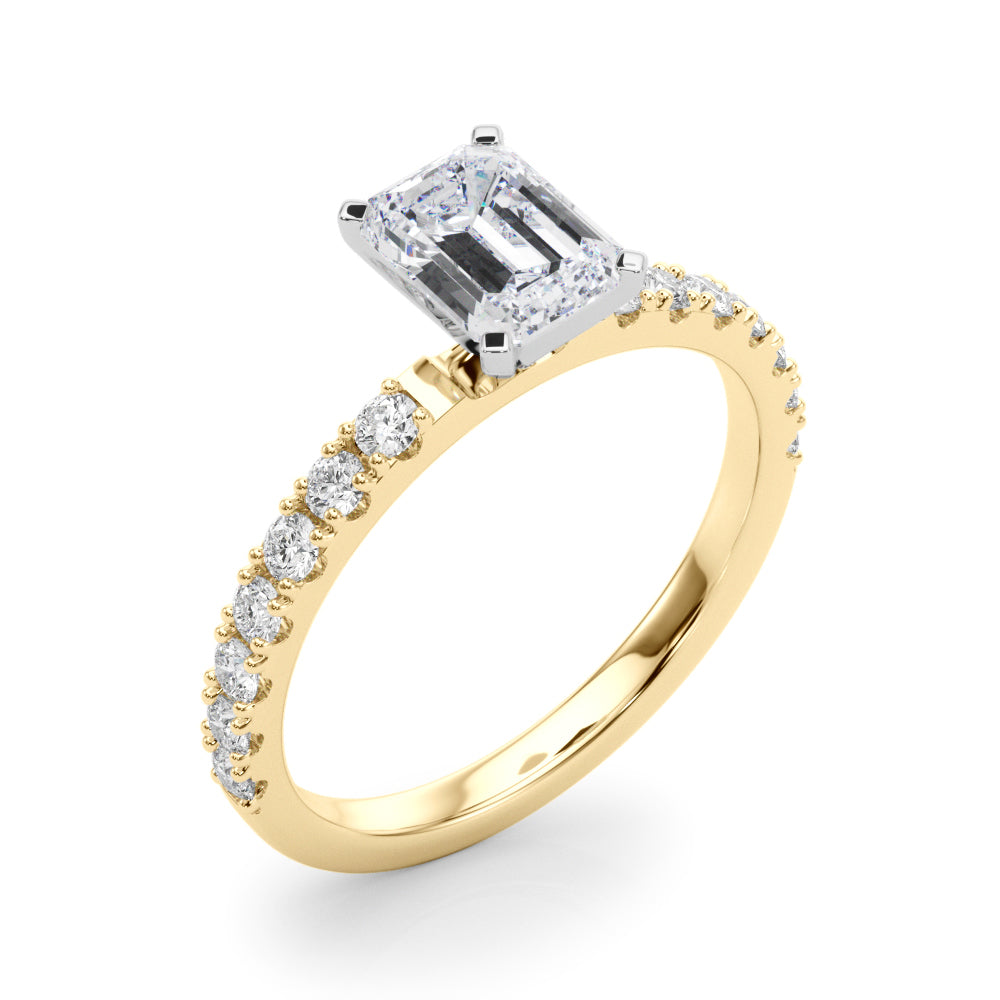 Emerald Traditional 4-Prong Setting