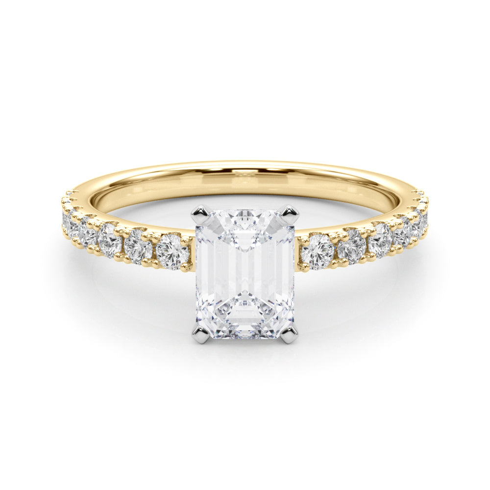 Emerald Traditional 4-Prong Setting