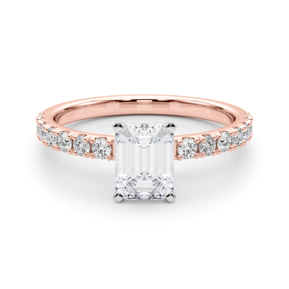 Emerald Traditional 4-Prong Setting