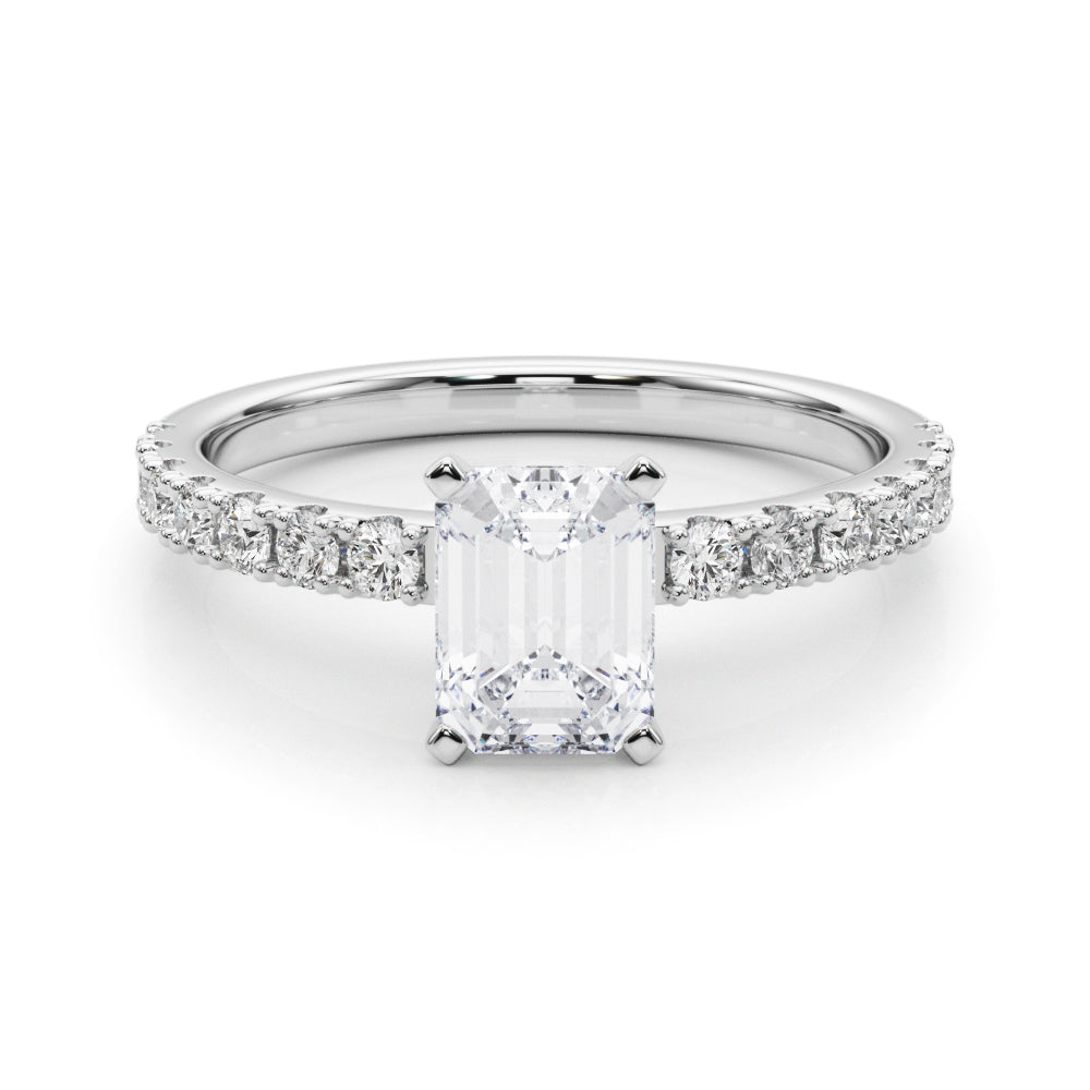 Emerald Traditional 4-Prong Setting