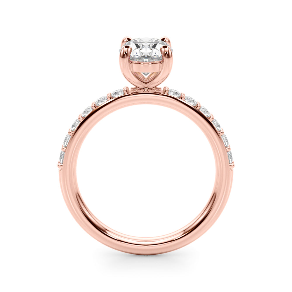 Oval Elegance Traditional Basket Setting