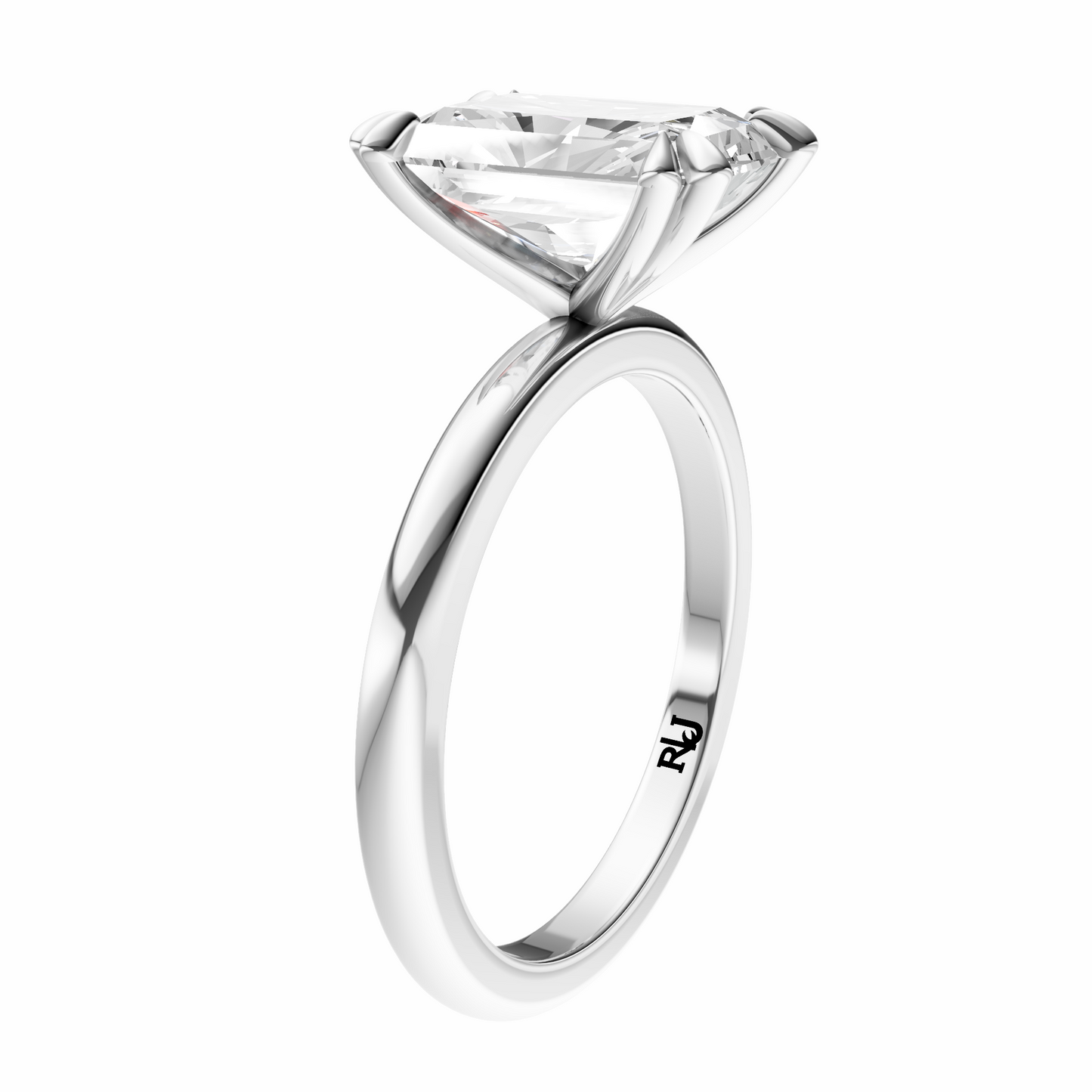 Radiant Signature Minimal Solitaire Setting