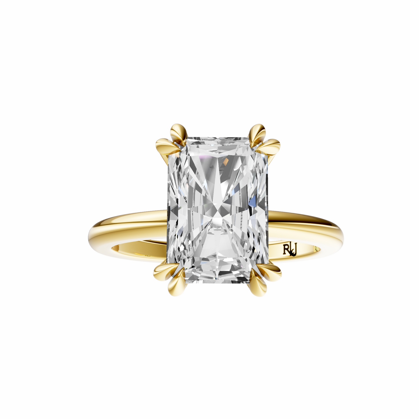 Radiant Signature Minimal Solitaire Setting