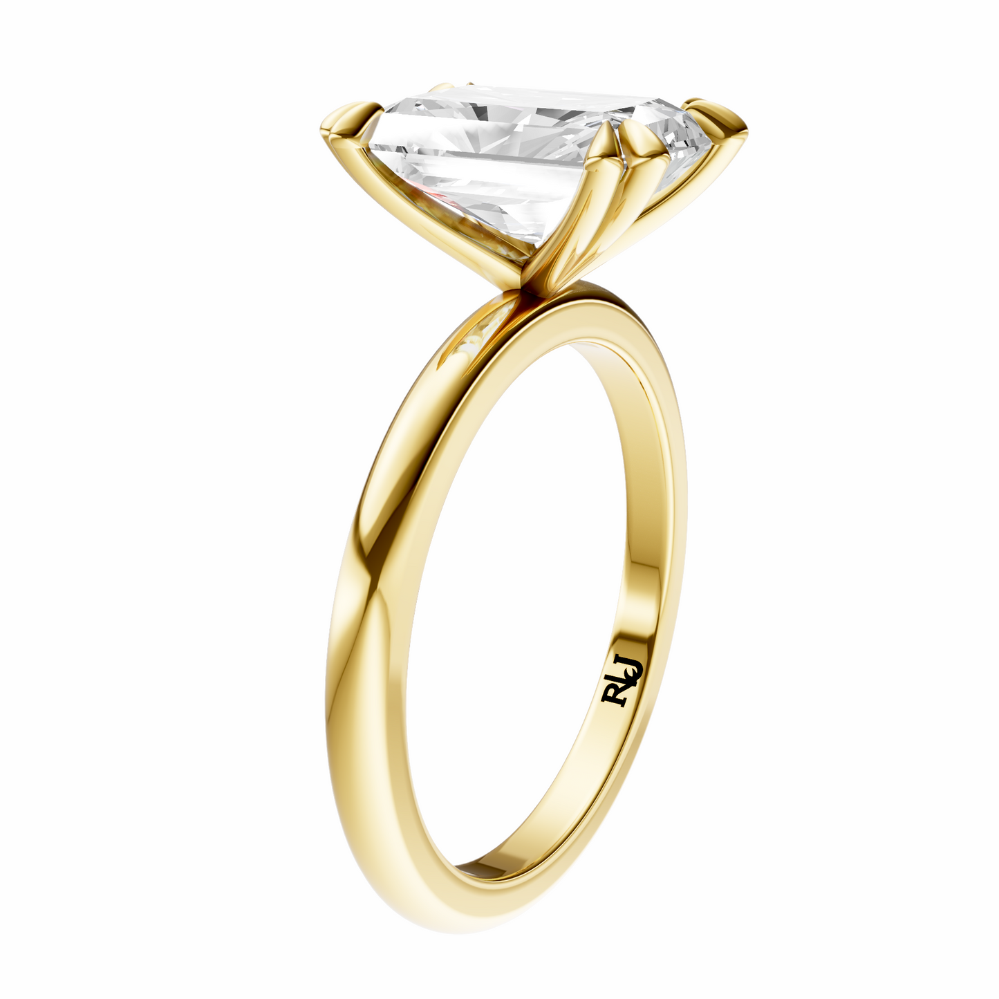 Radiant Signature Minimal Solitaire Setting