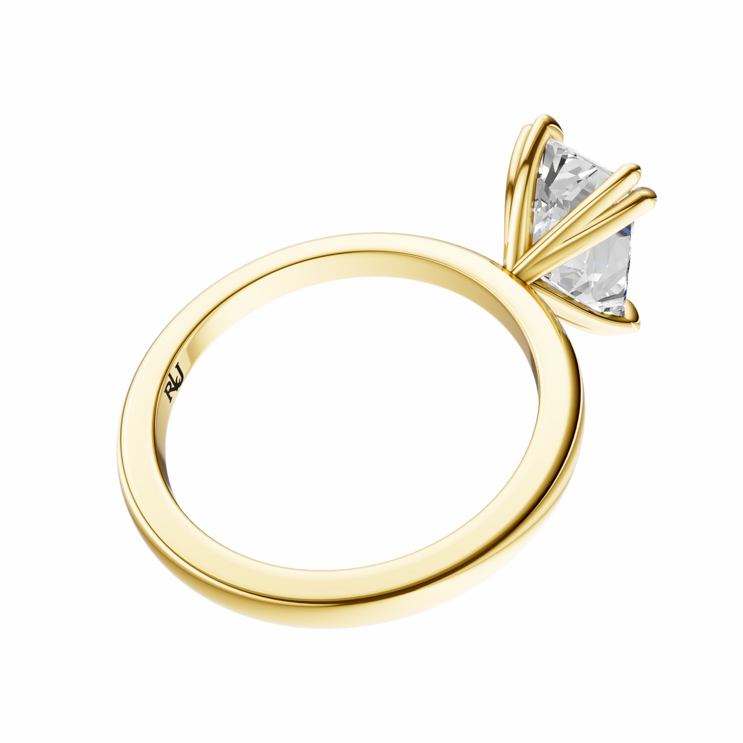 Radiant Signature Minimal Solitaire Setting