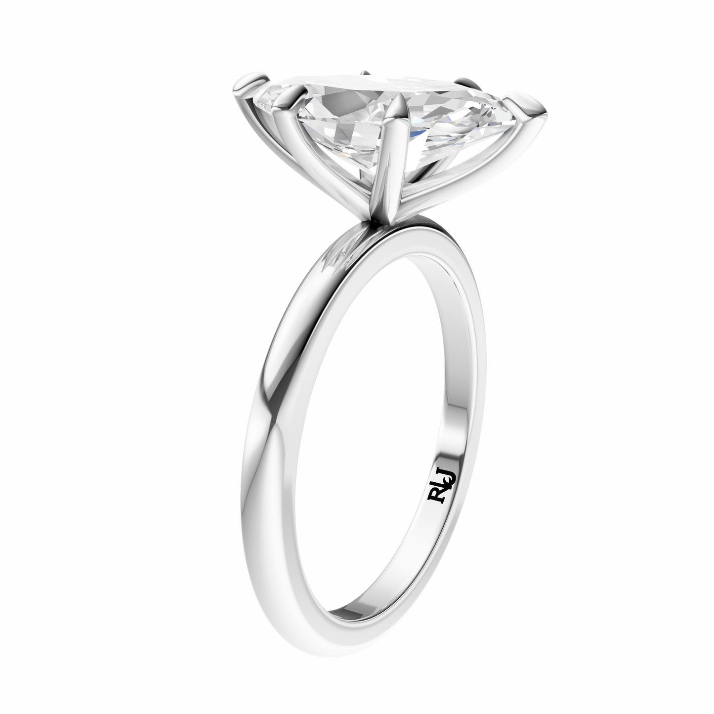 Marquise Signature Minimal Solitaire Setting