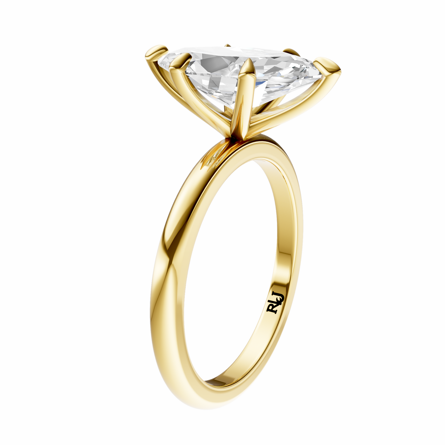 Marquise Signature Minimal Solitaire Setting