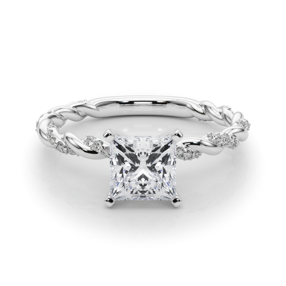 Princess Accented Twisted Setting