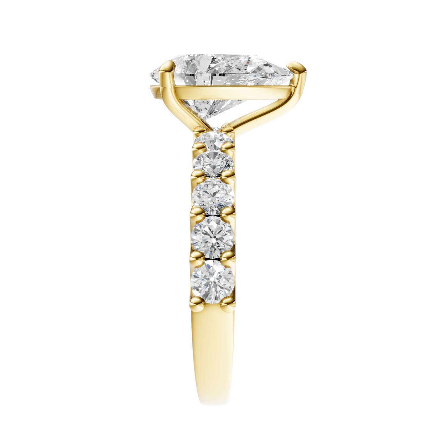 Pear Elegant Broadway Traditional Setting