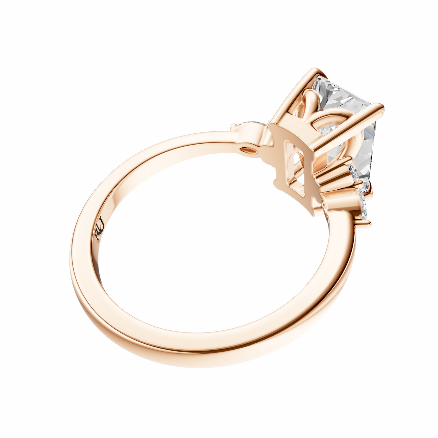 Radiant Cluster Elegance Setting