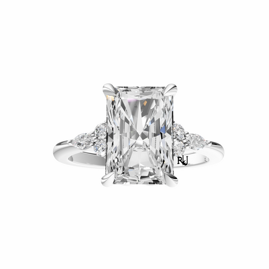 Radiant Cluster Elegance Setting