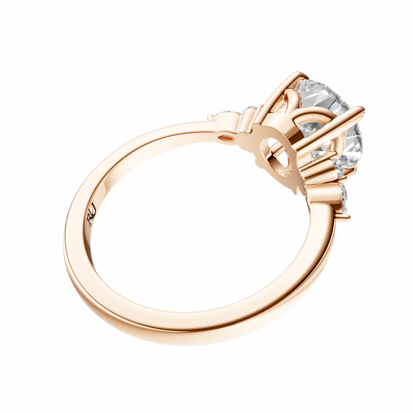 Round Cluster Elegance Setting