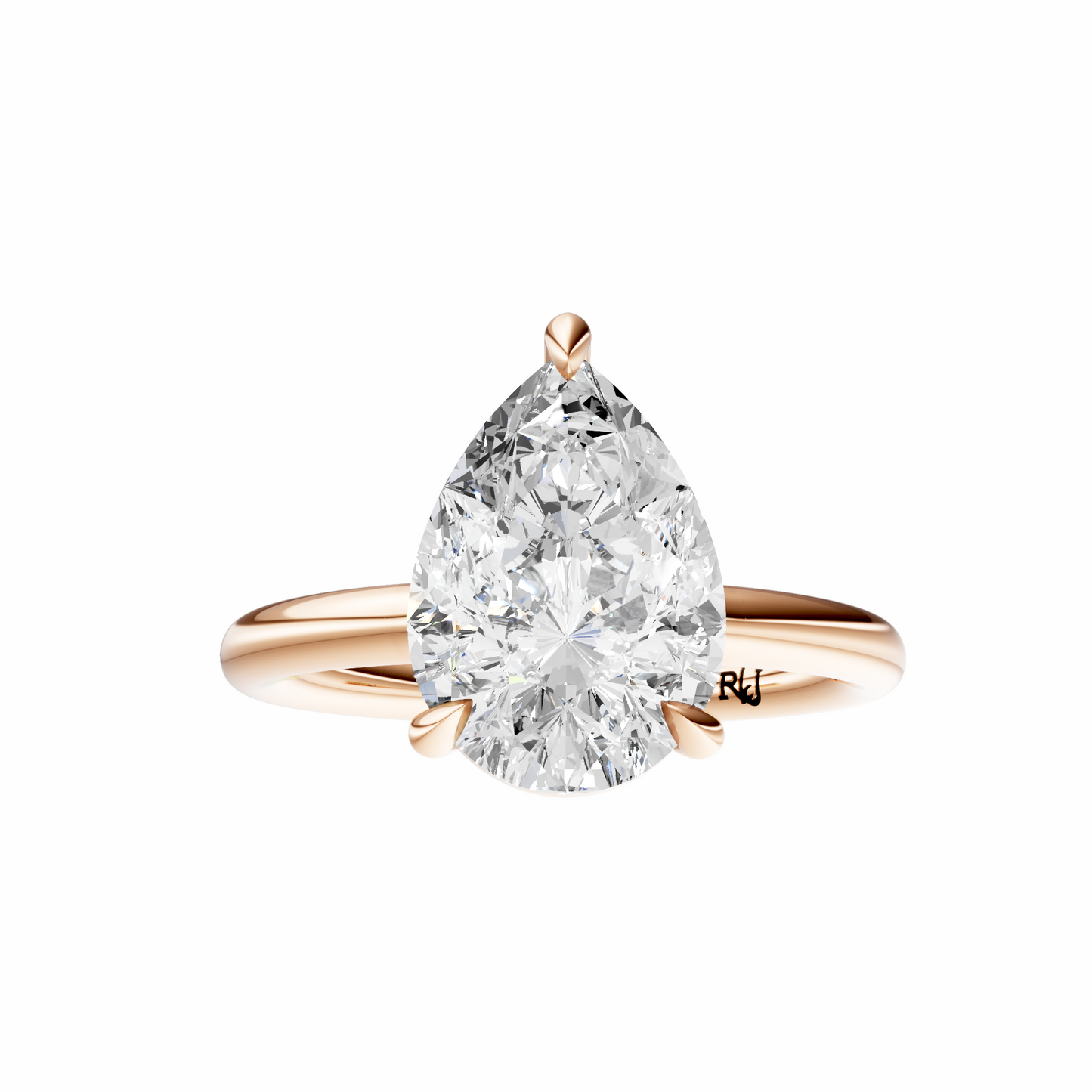 Pear Deleted Bridge Solitaire Setting