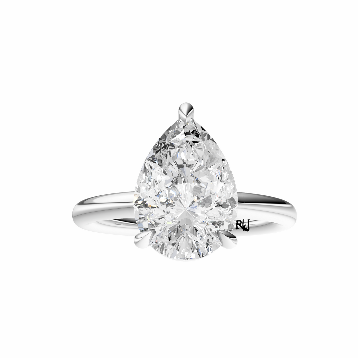 Pear Deleted Bridge Solitaire Setting