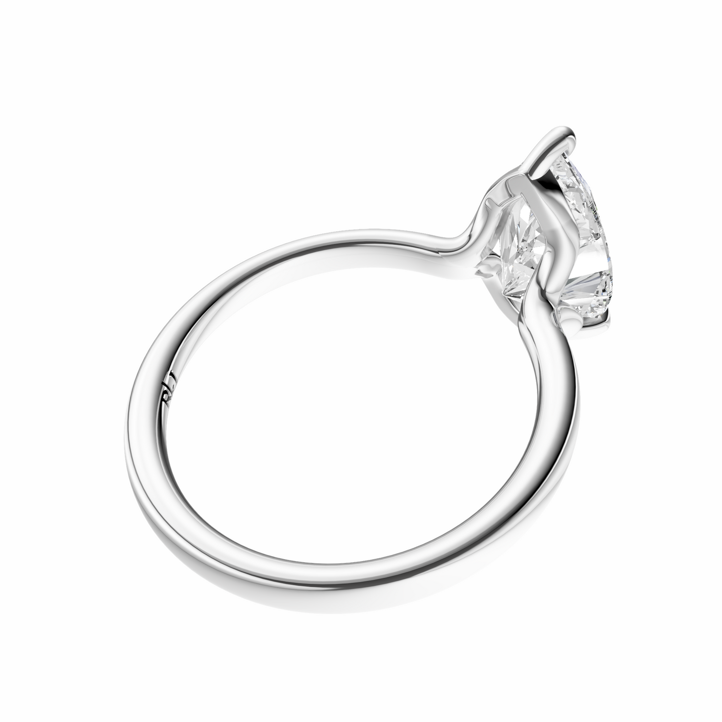 Pear Deleted Bridge Solitaire Setting