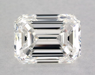 2.52 Carat G Color VVS2 Emerald Diamond