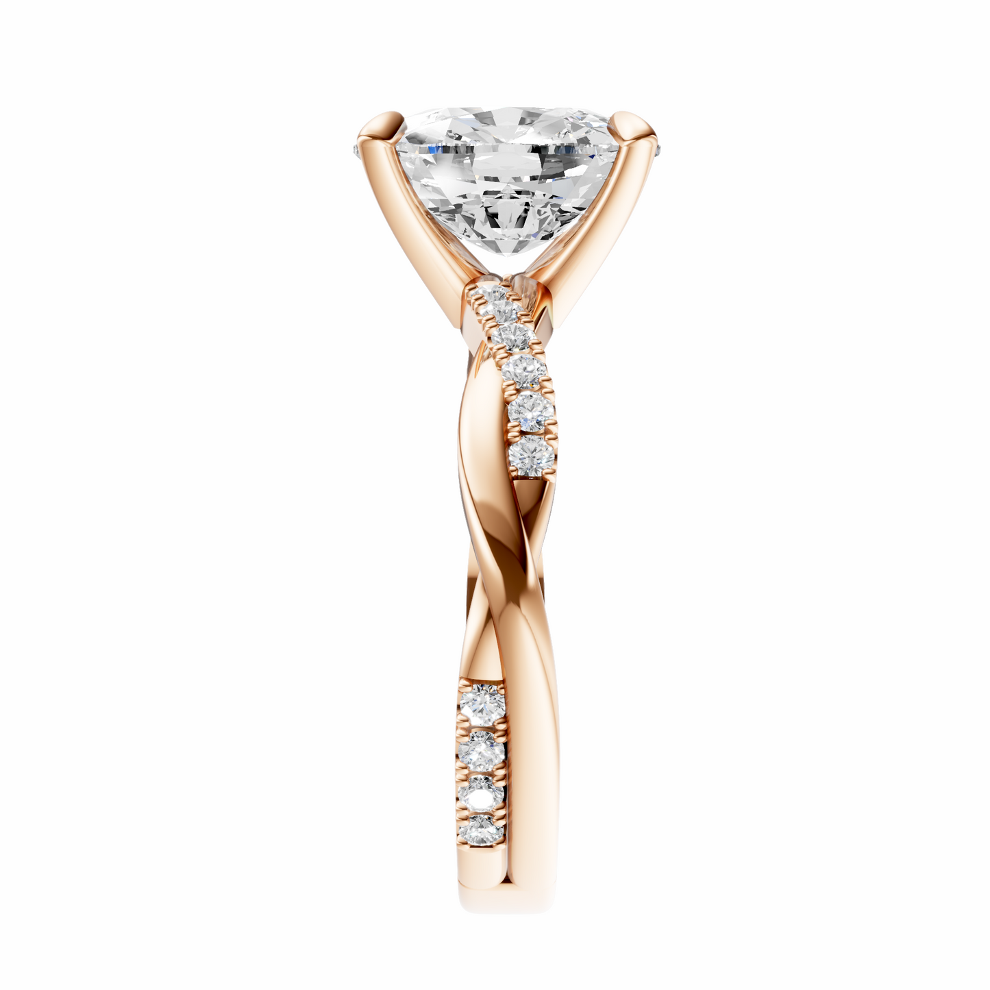 Cushion Infinity Accented Setting
