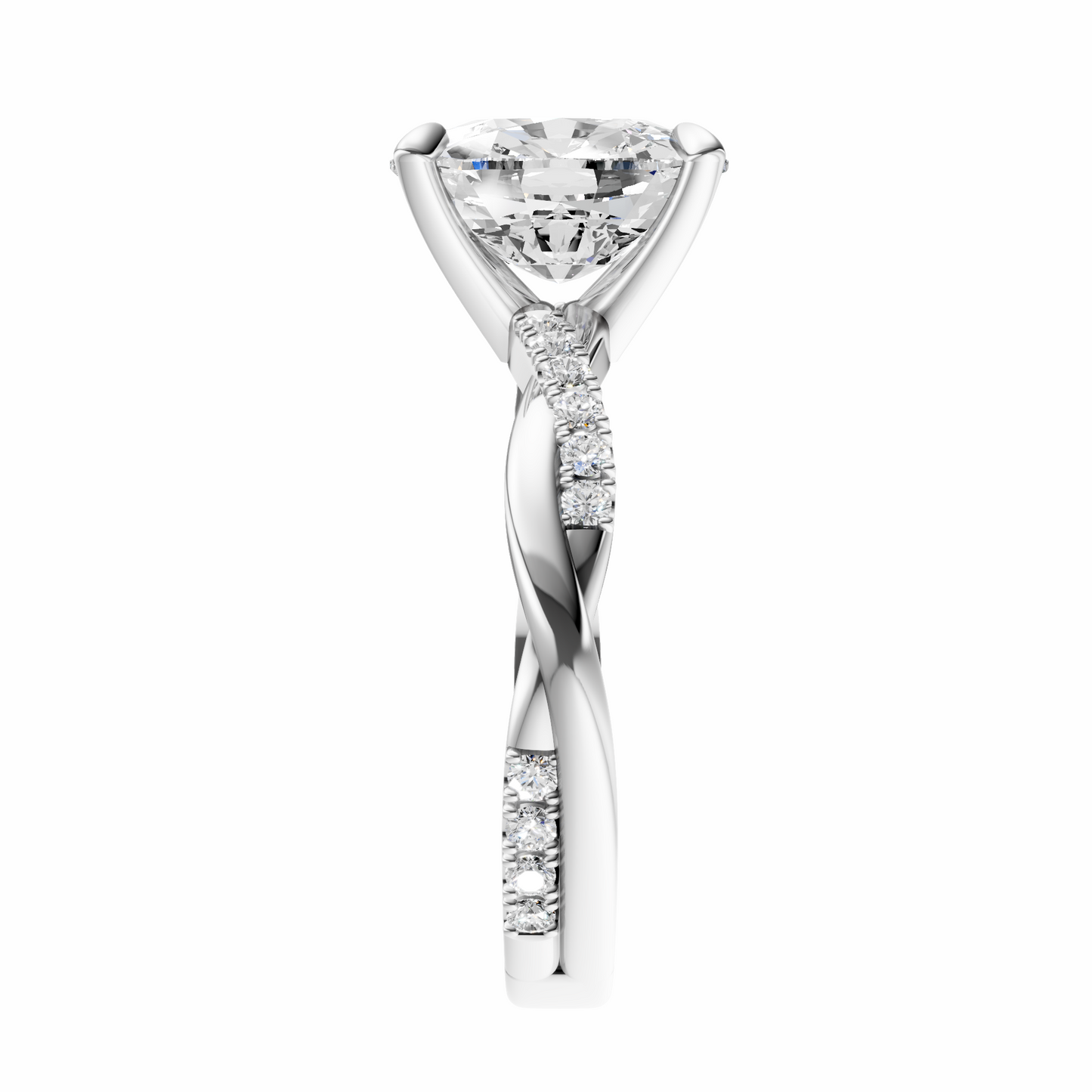 Cushion Infinity Accented Setting