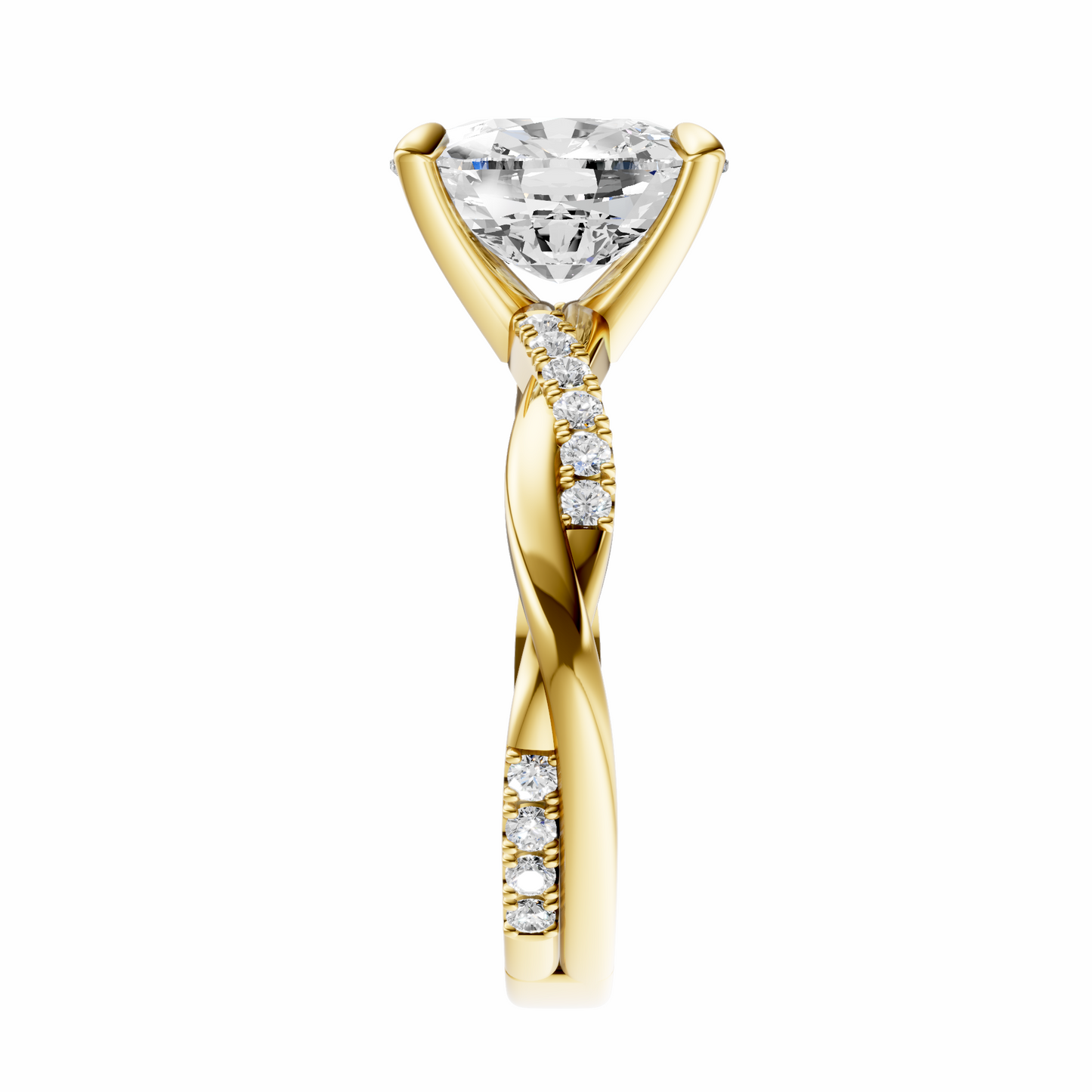 Cushion Infinity Accented Setting
