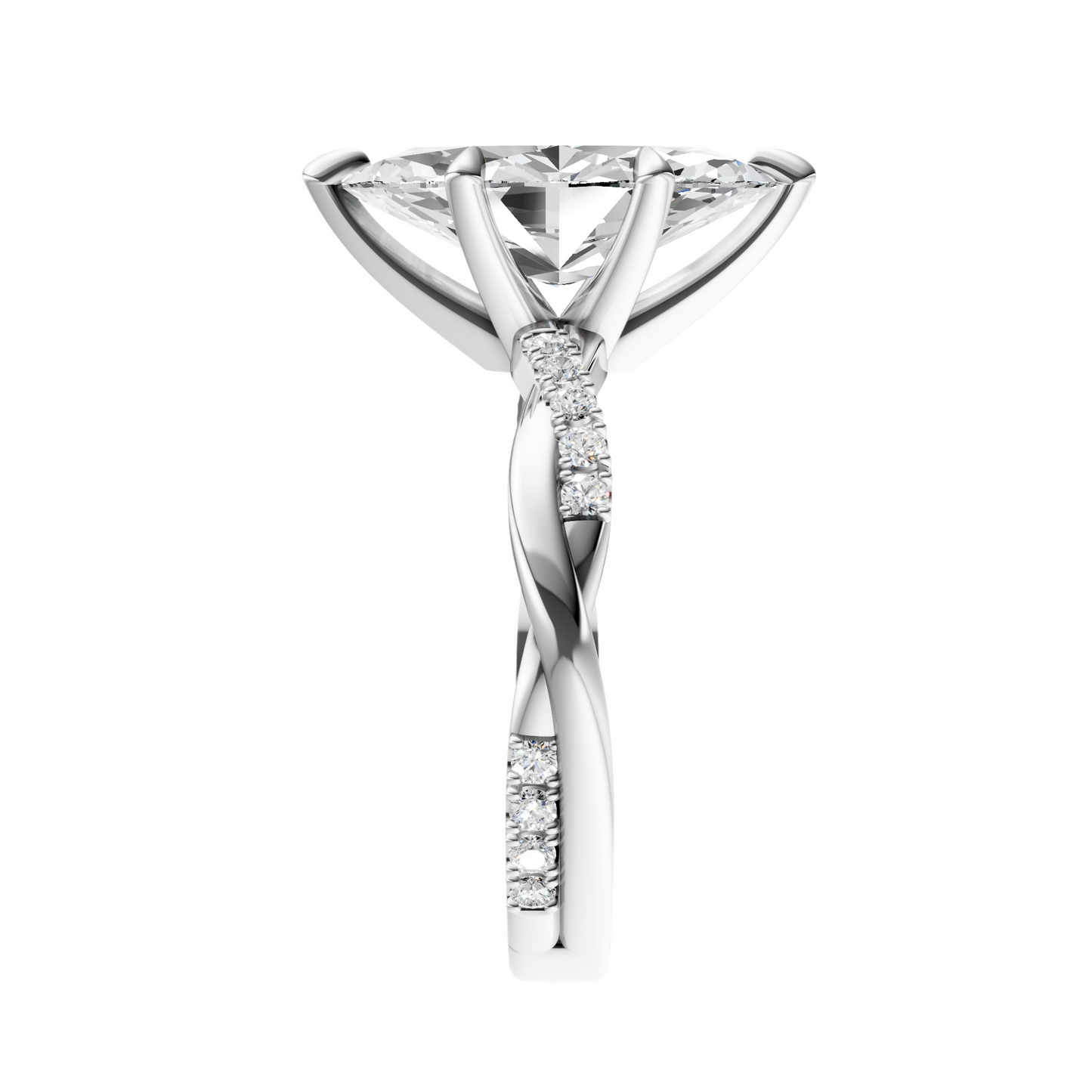 Marquise Infinity Accented Setting