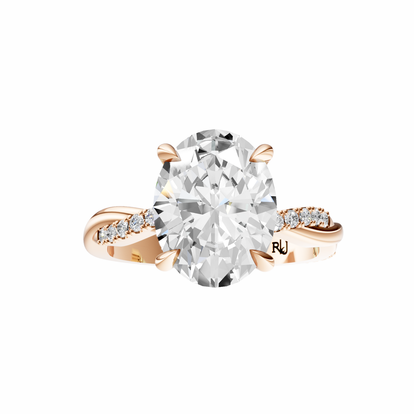Oval Infinity Accented Setting