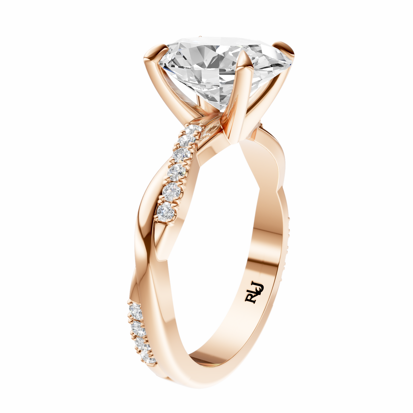 Oval Infinity Accented Setting