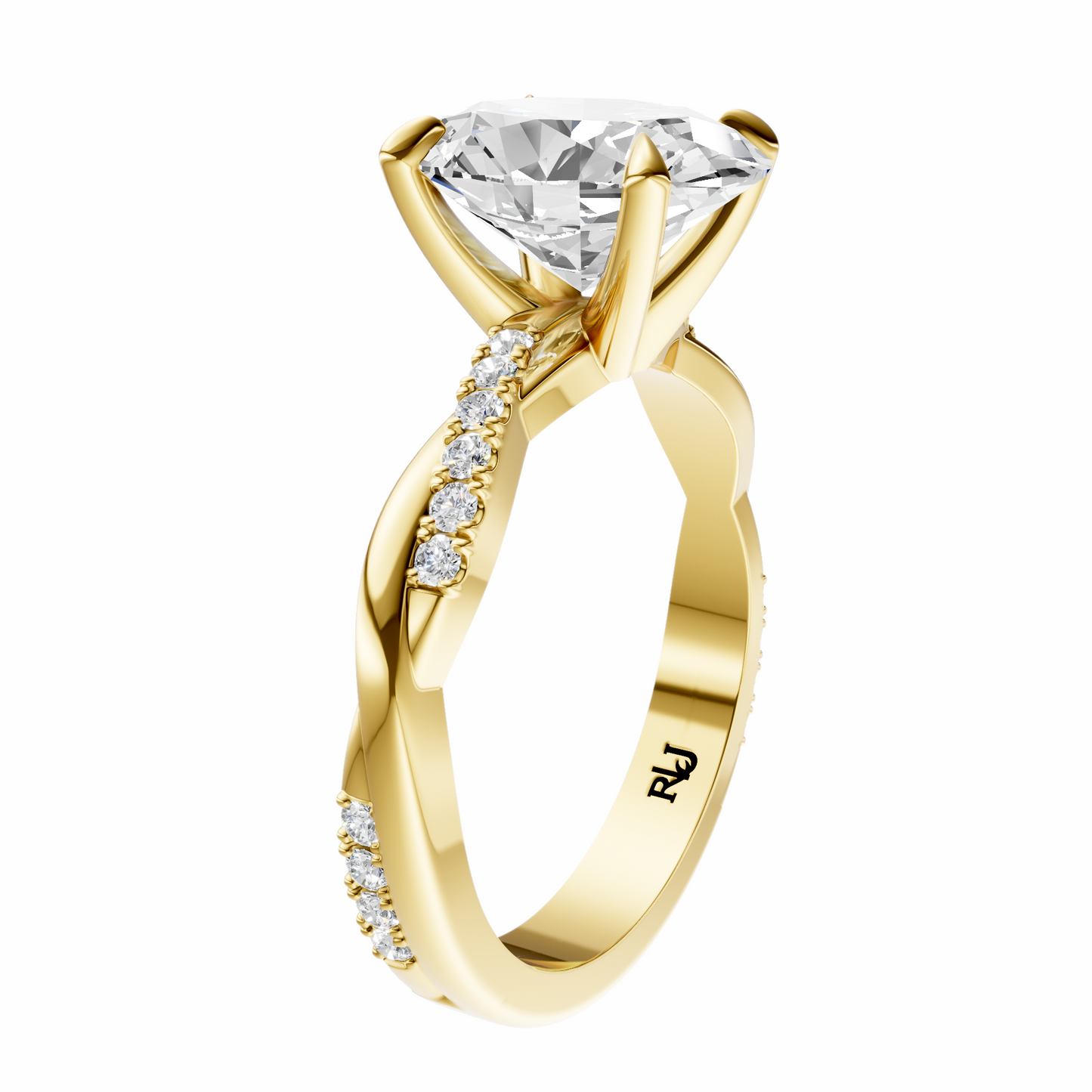 Oval Infinity Accented Setting