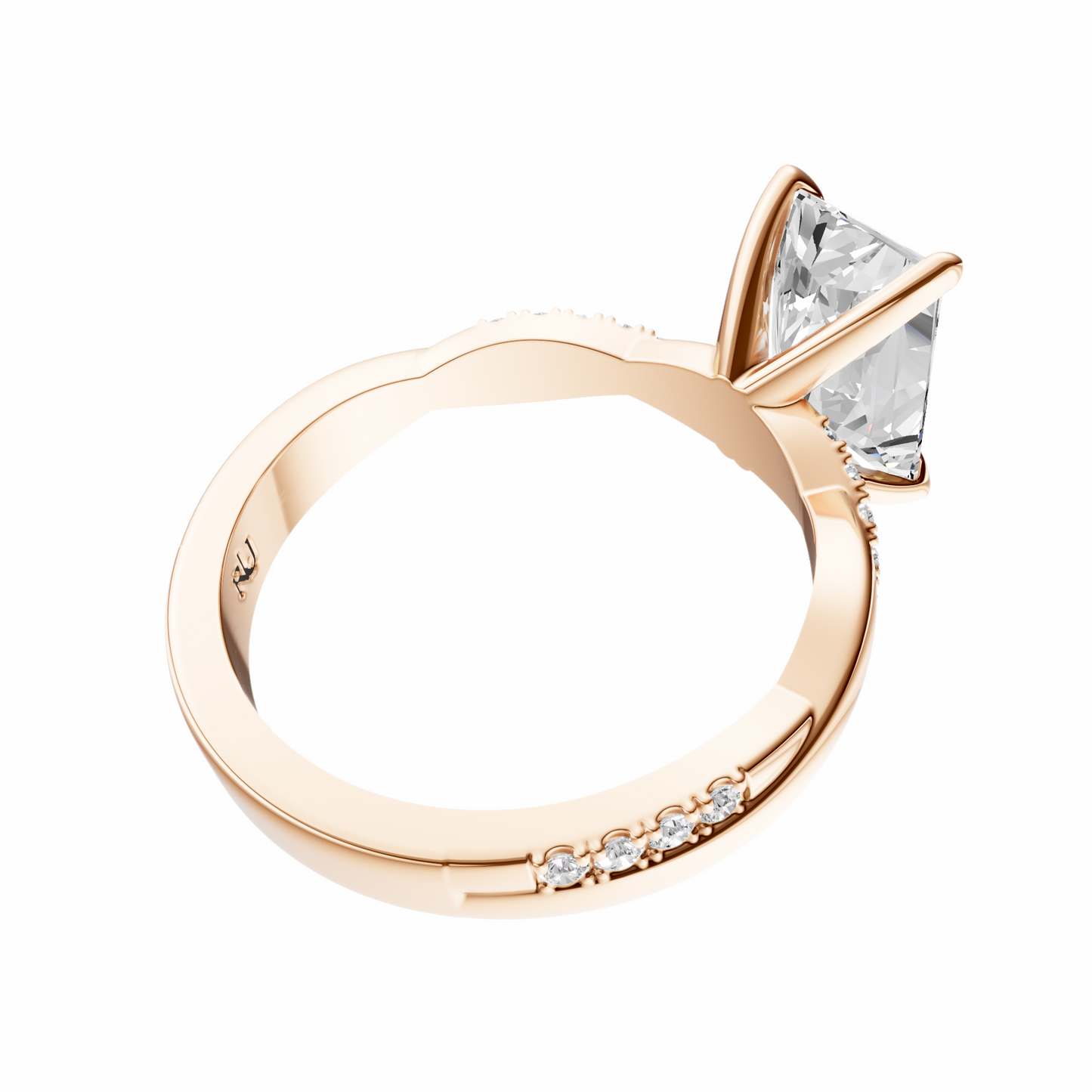 Radiant Infinity Accented Setting