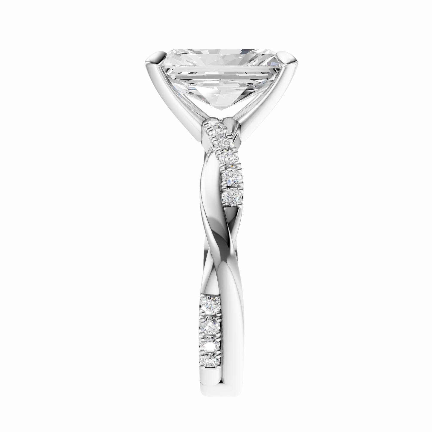 Radiant Infinity Accented Setting