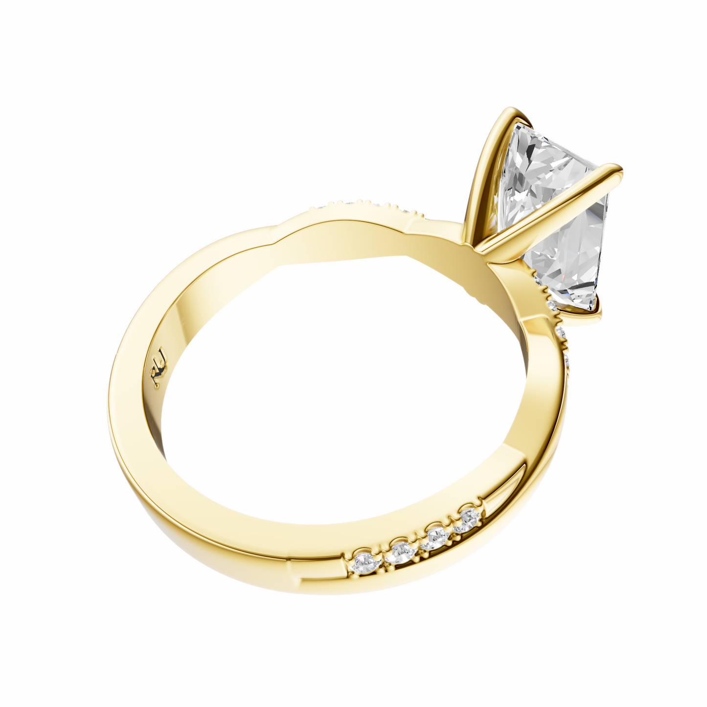 Radiant Infinity Accented Setting