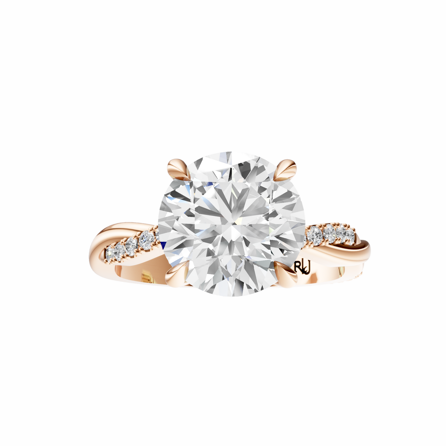 Round Infinity Accented Setting