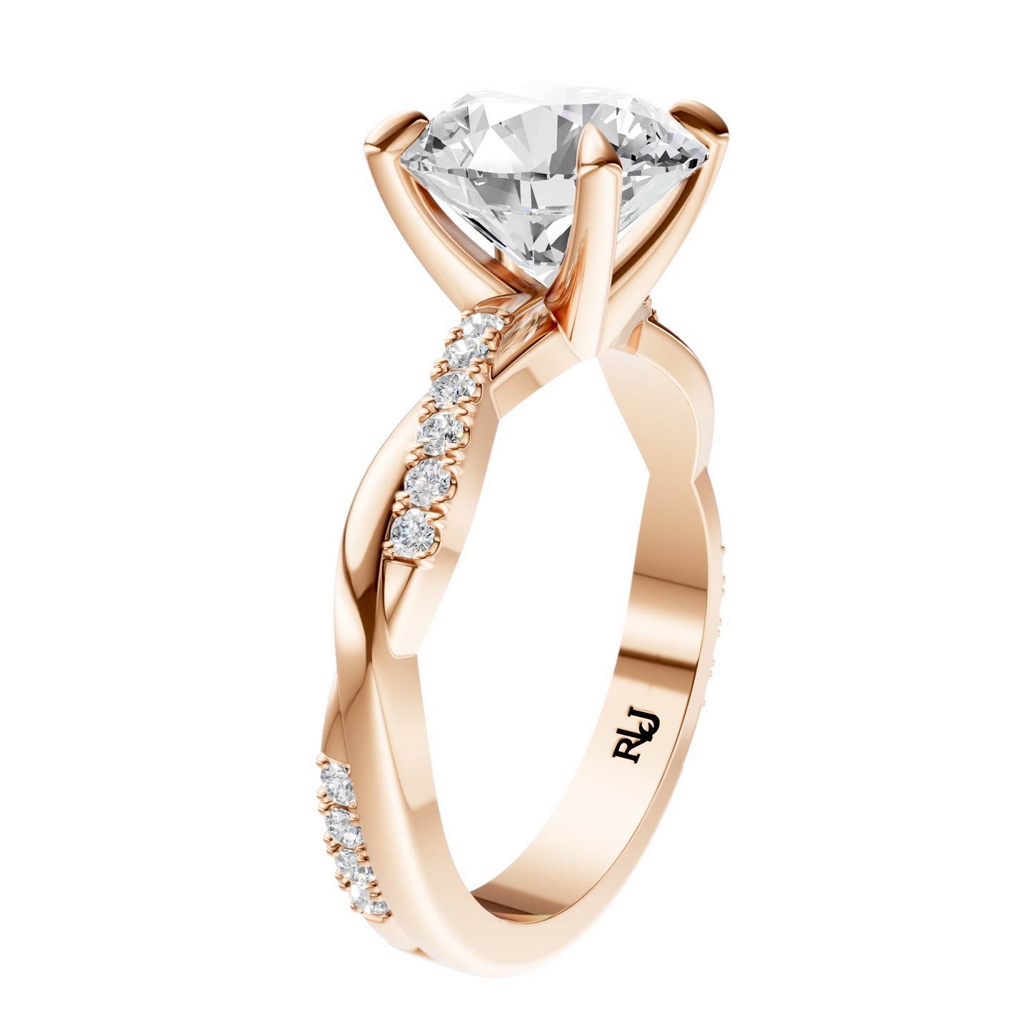 Round Infinity Accented Setting