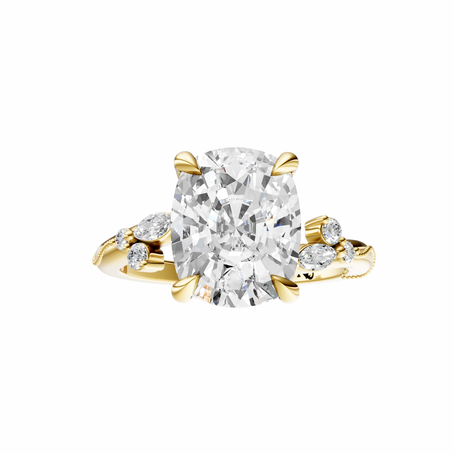 Cushion Blossom Grace Setting